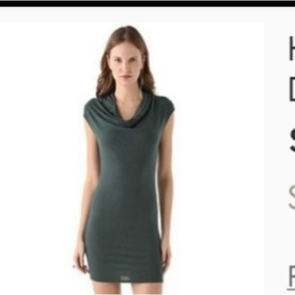 Helmet Lang nova Cowl neck dress